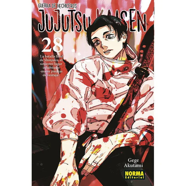 Jujutsu Kaisen 28: La Batalla Final De Shinjuku, El Siniestro Lugar Inhabitado - Nueve Piedras De Ventaja, De Akutami, Gege., Vol. 28. Editorial Norma Editorial, S.a. En Español, 2025