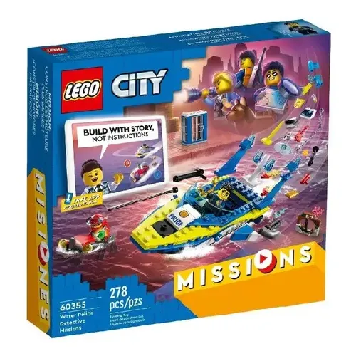 LEGO® City- Fire Rescue and Police Pursuit 60319 Número de peças