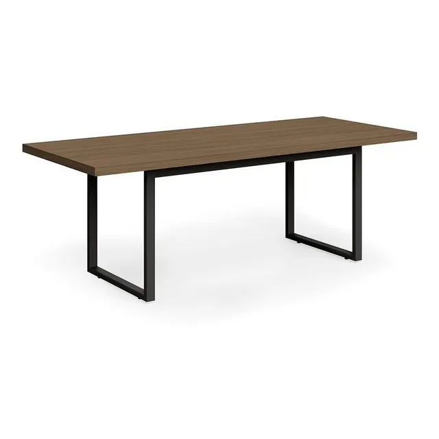 Mesa De Reunioes Para Escritório 2,20 Mt Carvalho Munique F2