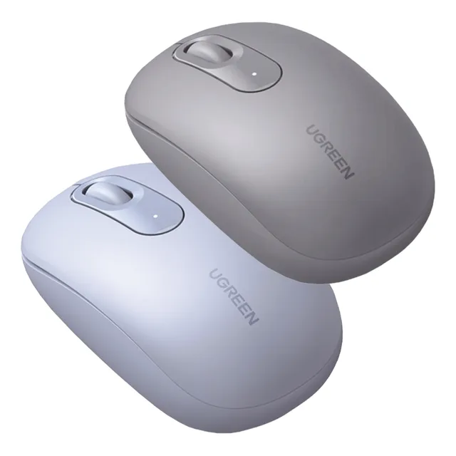 Kit 2 Mouse Inalámbrico Ugreen Dpi 10m Anti-caída Azul+gris