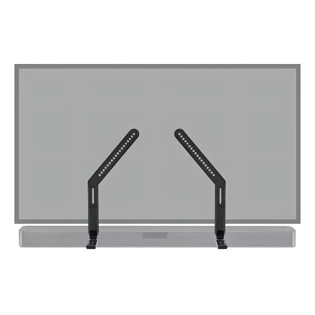 Soporte Barra De Sonido Universal Sanus Soporta 6.8 Kilos Color Negro