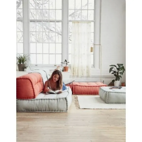 Almohadones A Medida Tatami Colchon Pallets Sillon De Madera