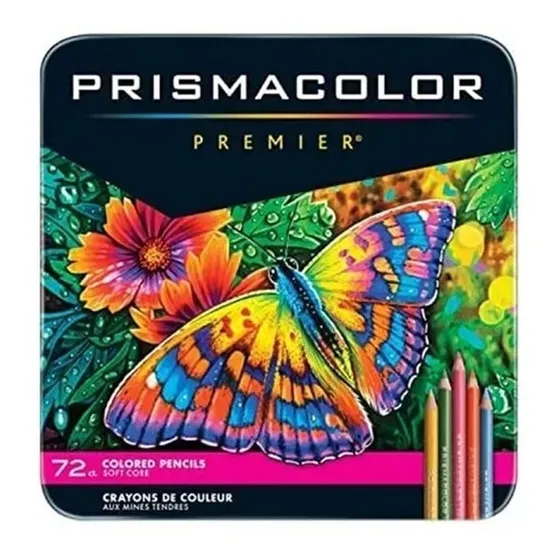 Creyones  Prismacolor Premier Soft Core, 72 Colores