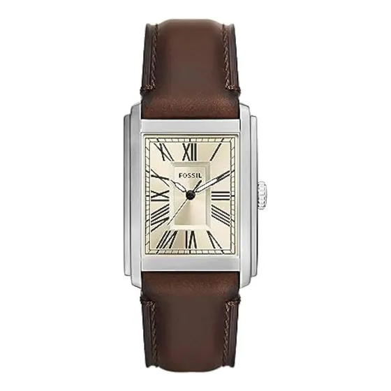 Fossil Reloj De Tres Manecillas De Acero