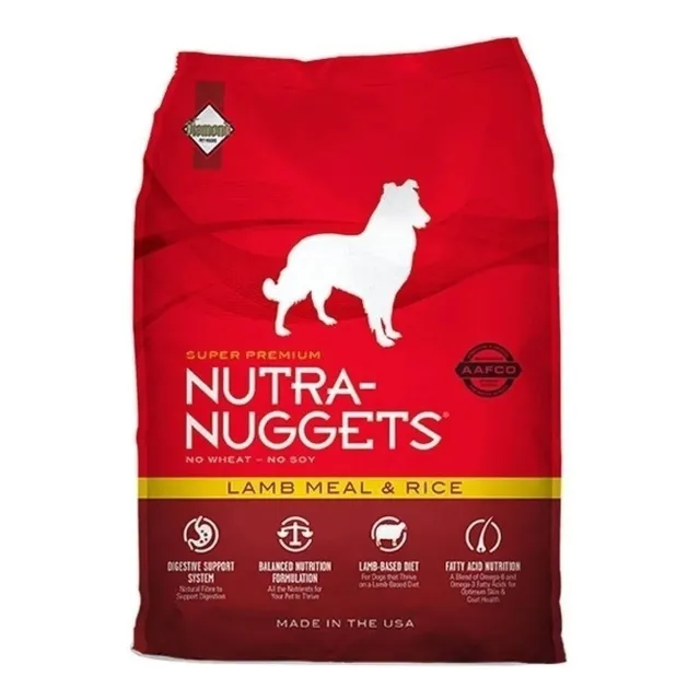 Nutranuggets Corderoarroz 7,5kg