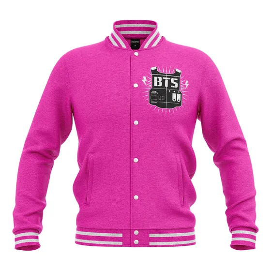Jaqueta College Blusa Moletom Banda Bts Kpop - Jungkook 97