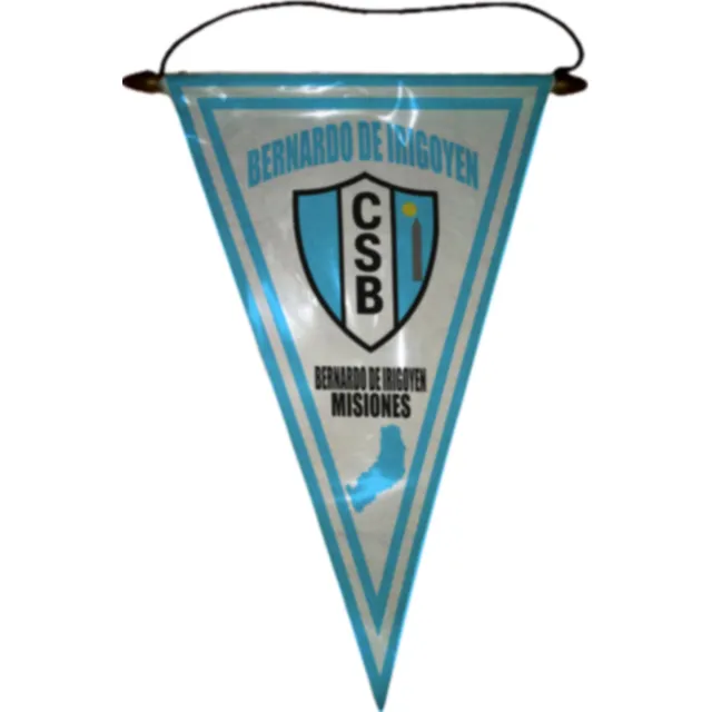 Banderin 37cm Misiones Sportivo Bernardo Irigoyen Sportivo Bernardo Irigoyen Sportivo Bernardo Irigoyen
