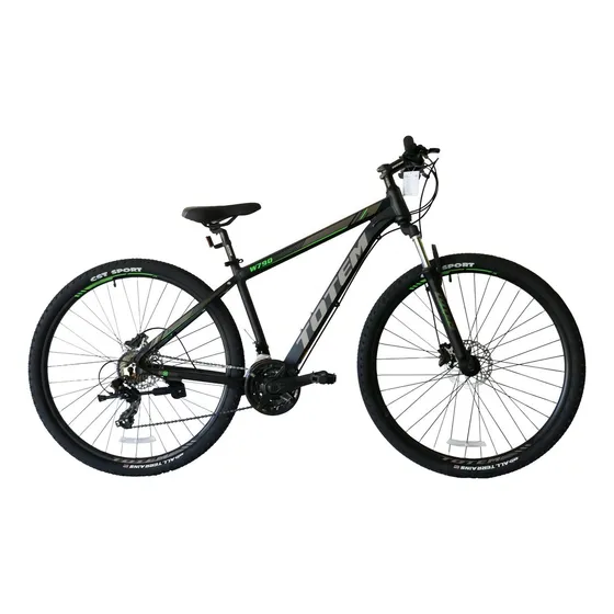 Bicicleta Mtb Totem Modelo W790 Aro 27.5 Talla 17 Negro/gris Color Negro Tamaño del cuadro 17