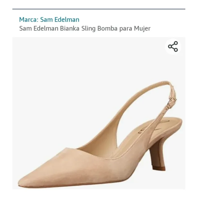 Zapatos Para Dama Talla 42 Tacón Bajo Marca Sam Selman 