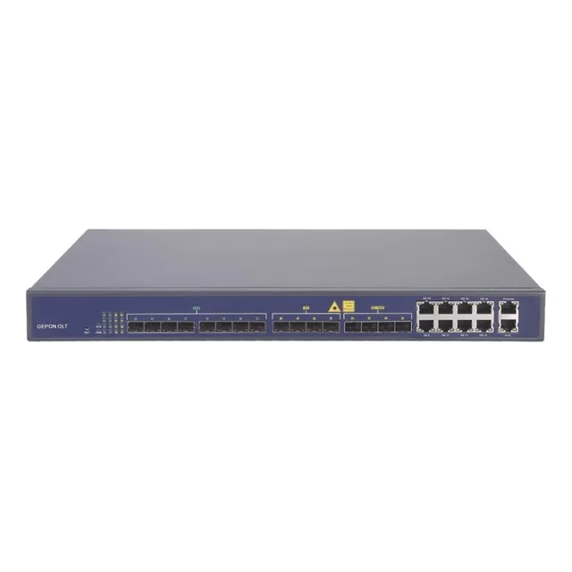 Unidad De Red Optica Olt 8 Puertos Epon 16 Puertos Uplink