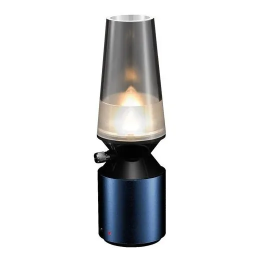 Lampara De Mesa Led Decoracion, Recargable, Tipo Farol, Vela