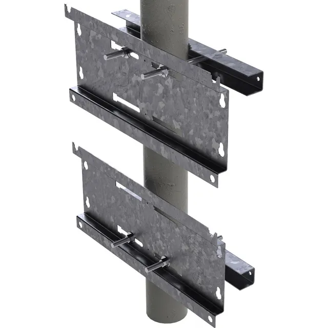 Soporte Para Fijacion De Gabinete A Pared Torre O Poste