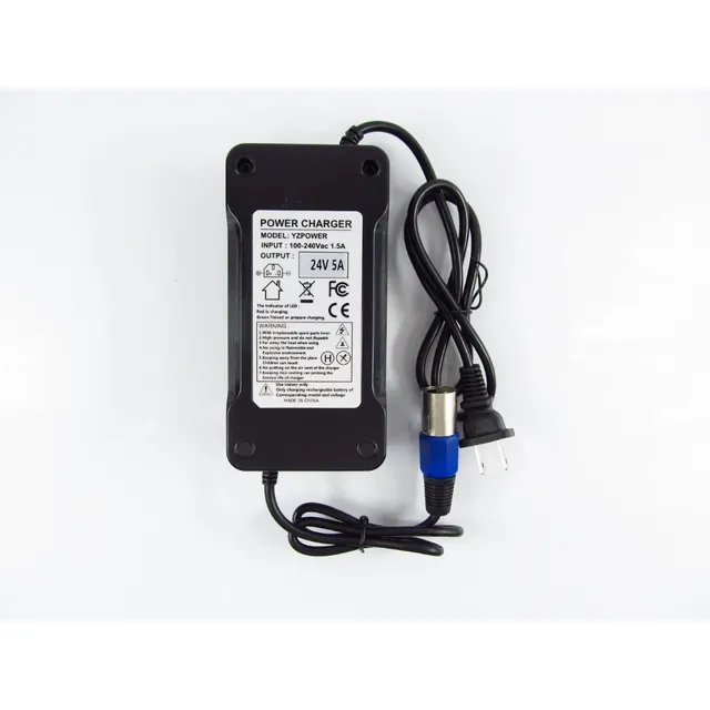 Cargador De La Batería 24v 5amp 5a Movilidad Scooter Silla D