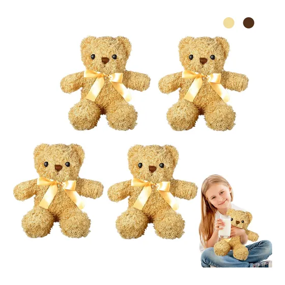 Peluches Mayoreo Osos De Peluche 4 Pzas