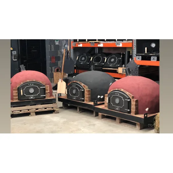Horno De Barro Thb Transportable Con Base De Hierro Y Patas