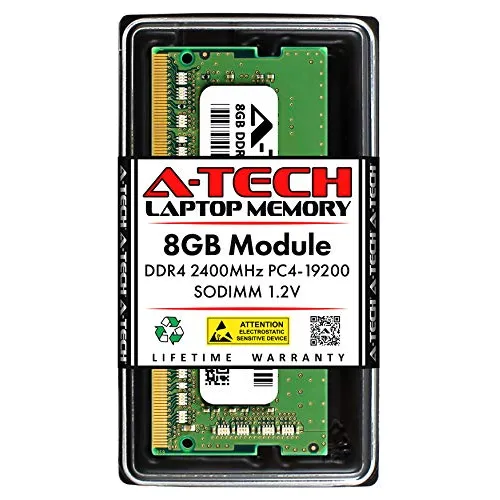 A-tech Ddr4 Ddr4 2400 Mhz Sodimm Pc4-19200 (pc4-2400t) Cl17 