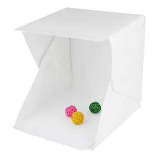Caja Foto Fotografia Estudio Fotografico Plegable Luz Led Caja Foto Fotografia Estudio Fotografico Plegable Luz Led
