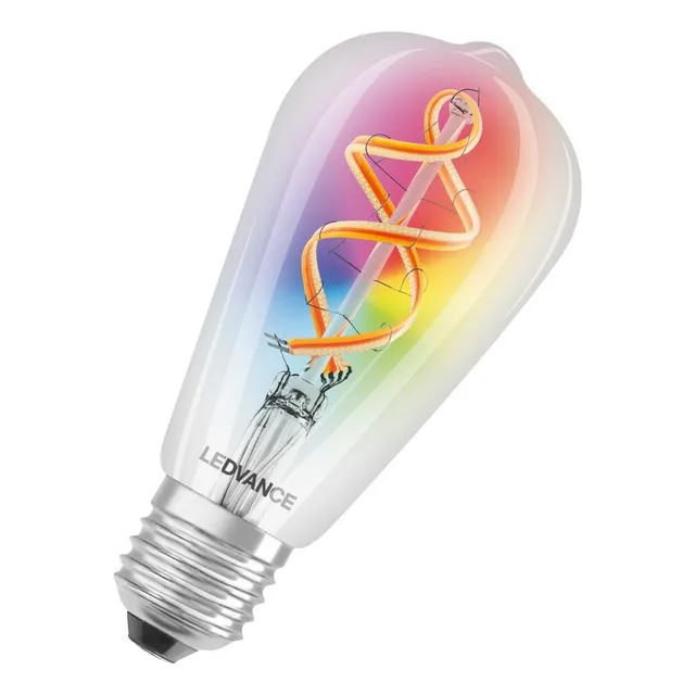 Foco led con Wi-Fi Ledvance SMART WIFI FIL E27 Tubular color rgbw 220V