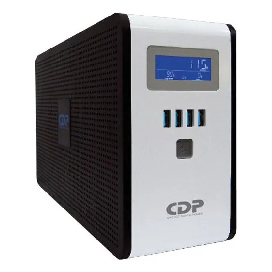 No-break Cdp Ru-smart 1010 1000 Va 500 W 10 Contactos /v Color Blanco