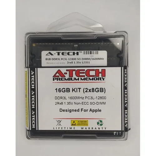 Memoria Ram Para Laptop Ddr3l 1600 Mhz Pc3l-12800 2rx8 16gb