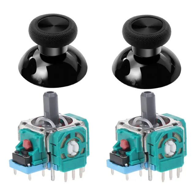 2 Analogos Joystick + 2 Tapas Capuchas Para Control Xbox One