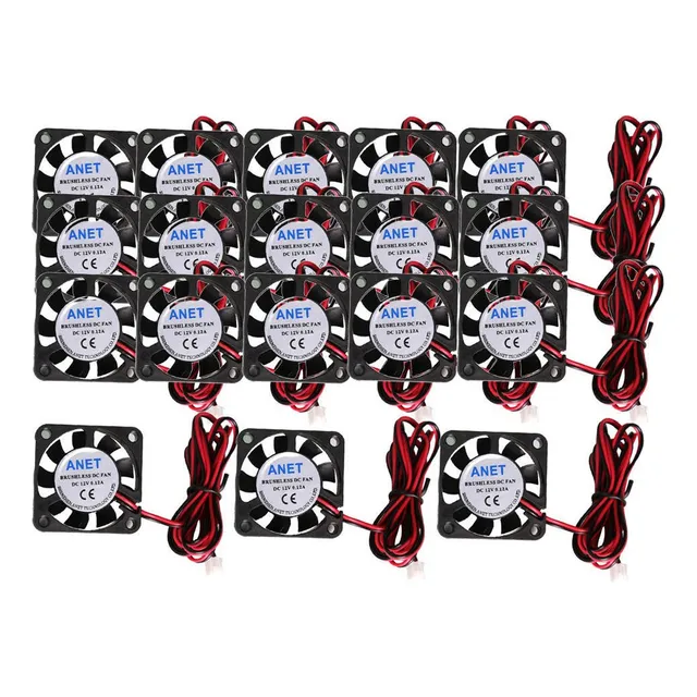 A 18x Ultra Silent 12v 40mmx40mmx10mm Computadora Sin