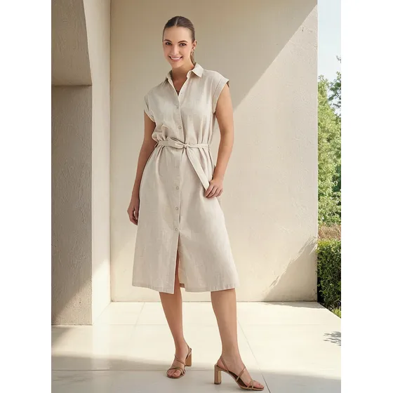 Vestido Esprit 499f008 Crudo