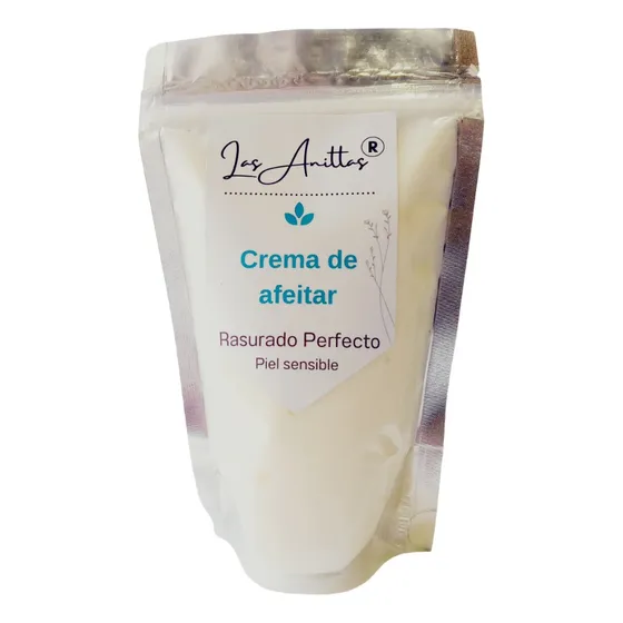 Crema Para Afeitar Cosmética Natural 250cc Botella Momento De Aplicación Día/noche Tipo De Piel Sensible