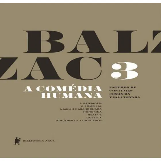 Livro A Comédia Humana - Volume 3