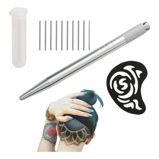 Caneta Para Desenho Capilar Barbeiro Com Trava De Segurança Caneta Para Desenho Capilar Barbeiro Com Trava De Segurança