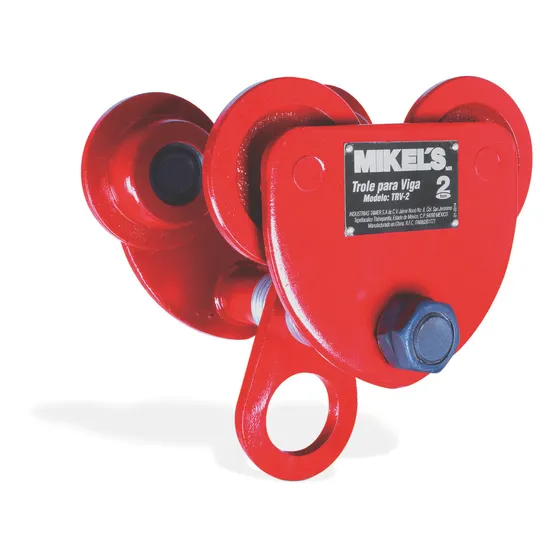 Trole Para Viga Manual Ancho Ajustable 2ton Mikels