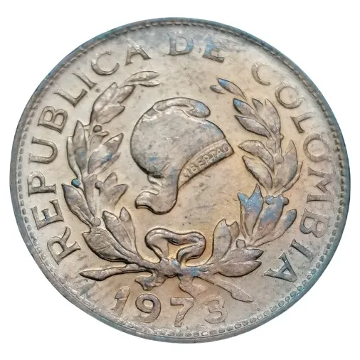 Colombia Moneda 5 Centavos 1973