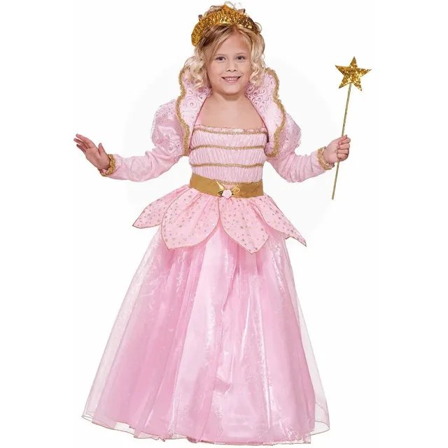 Disfraz Princesa Reina Niña Talla 5-11 Añ Hallowee Carnaval 