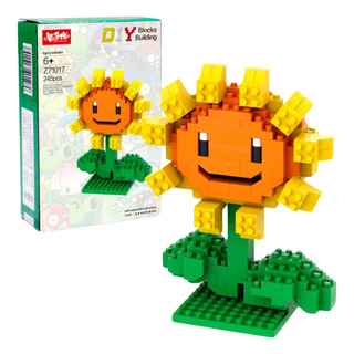 Figura Plantas Vs Zombies Mini Bloques Armables Juguetes 3d Cantidad De Piezas 245 Versión Del Personaje Girasol Figura Plantas Vs Zombies Mini Bloques Armables Juguetes 3d Cantidad De Piezas 245 Versión Del Personaje Girasol