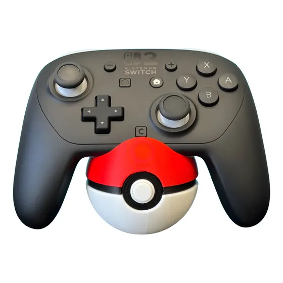 Suporte Pro Controller Para Nintendo Switch 1 E 2 Poké Bola
