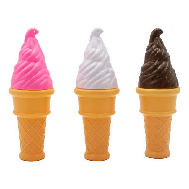 Burbujero Forma Helado Pack X 3 Sabores Souvenir Con Liquido