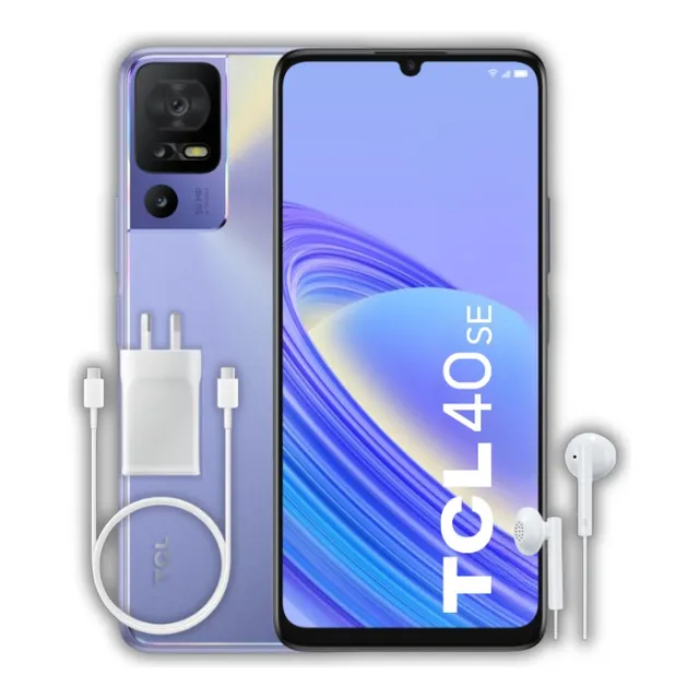 Celular TCL 40 SE 256 GB twilight purple 6 GB RAM
