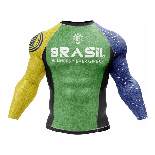Rashguard Jiu Jitsu Luta Brasil Combate Rashguard Jiu Jitsu Luta Brasil Combate