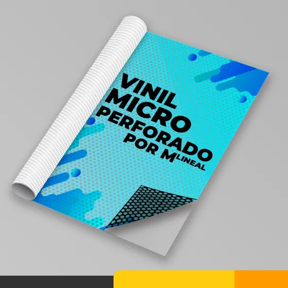 Vinil Microperforado Impreso Impresión Alta Resolución 1.48m