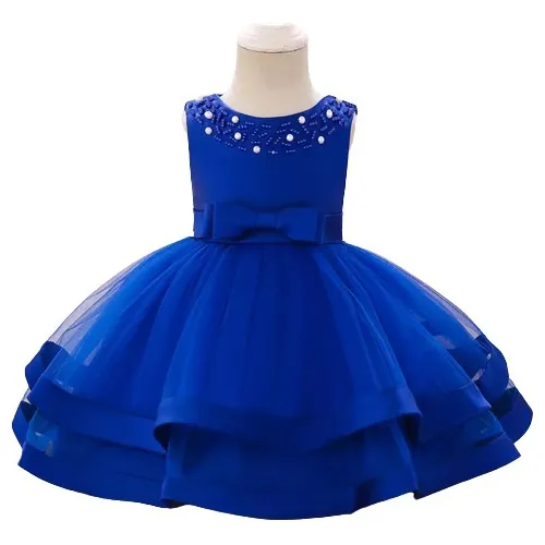 Vestido De Niña Para Fiesta Elegante Bautizo Pajesita Rojo