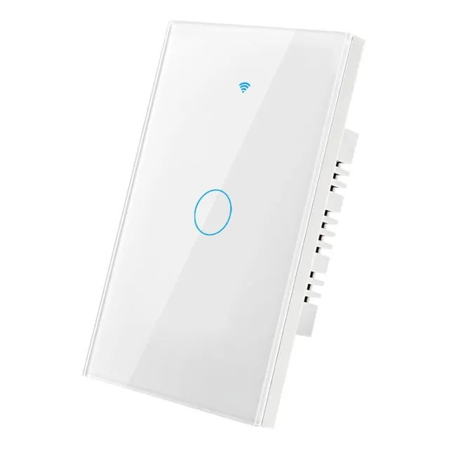Interruptor Inteligente 1 Botón B/n Wifi/rf Alexa Y Google