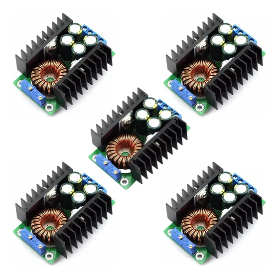 X 5 Modulo Fuente Dc Step Down Regula Corriente 1.25-28v 10a