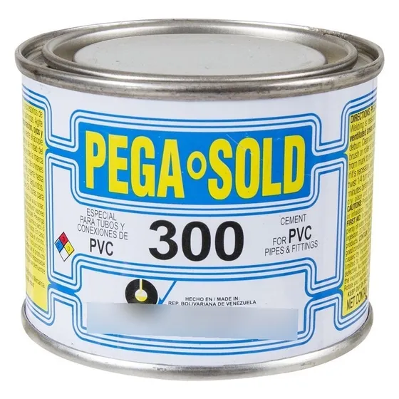 Pega Sold 300 Soldadura Líquida Pvc Baja Presión 1/32 Gal