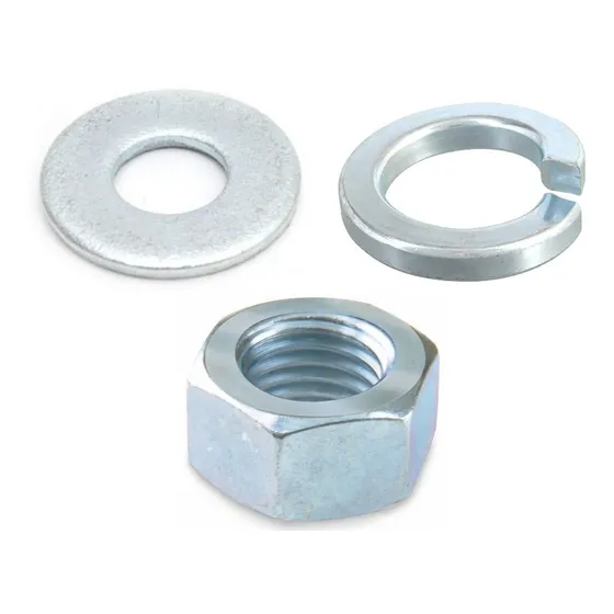 Kit Tornillo Coche Galvanizado 5/8'' X 10'' (10 Pzs)