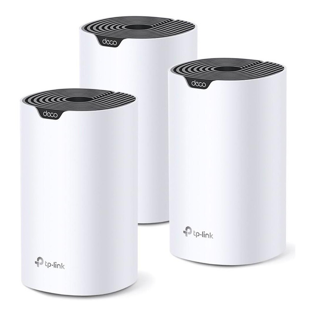 Kit Roteador Wi-fi Mesh Dual-band Ac1900 Deco S7 Tp-link Cor Branco Kit Roteador Wi-fi Mesh Dual-band Ac1900 Deco S7 Tp-link Cor Branco