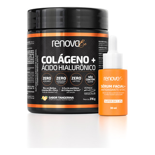 ColĂĄgeno Renova Be Com Ăcido HialurĂŽnico + SĂ©rum Vitamina C ColĂĄgeno Renova Be Com Ăcido HialurĂŽnico + SĂ©rum Vitamina C