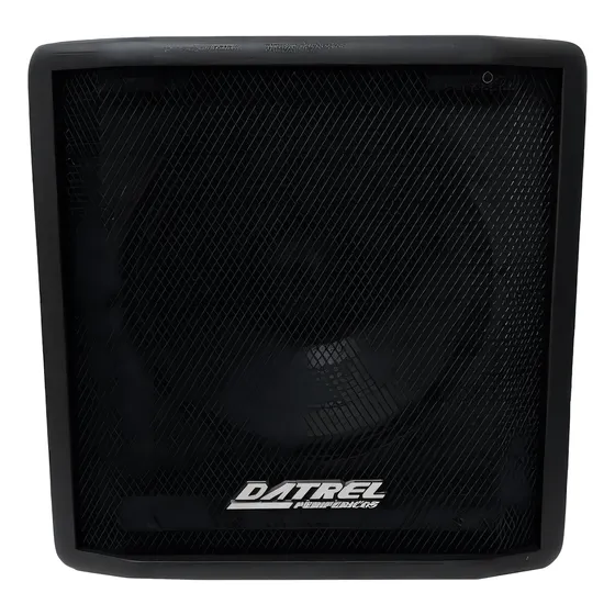 Sub Woofer Grave Passivo Datrel Sw300 Falante 12 300 W Rms Cor Preto
