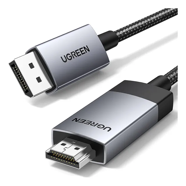 Cable Video Premium Displayport 1.2 / Hdmi Proyector 4k Tv