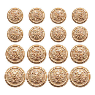 Botones Metálicos Para Ropa Diy, 16 Piezas Botones Metálicos Para Ropa Diy, 16 Piezas
