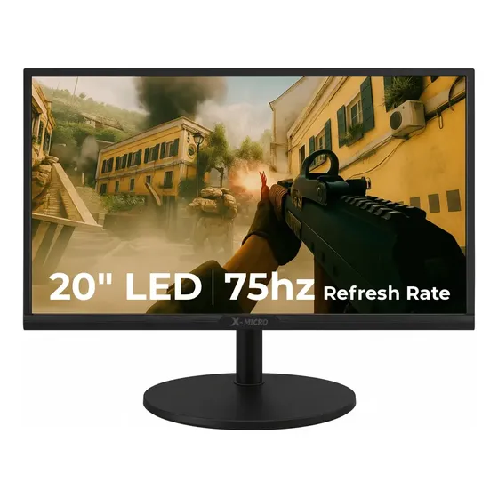 Monitor Gamer 20 X-micro Hdmi Vga 75hz 5ms X20kn